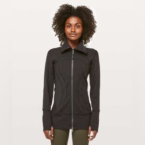 Lululemon In Stride Black Zip Up Athletic Jacket